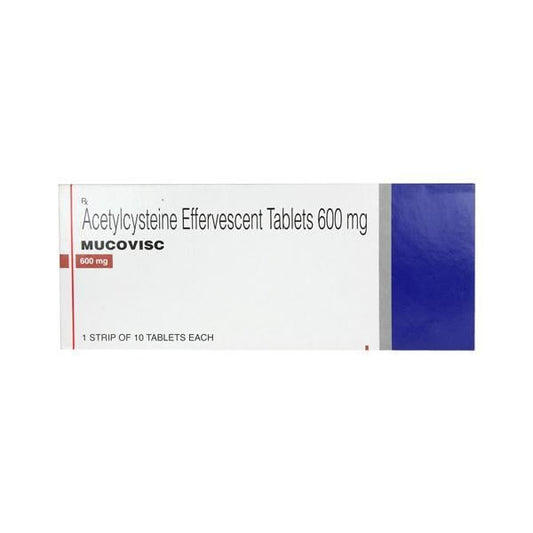 Mucovisc 600mg Tablet 10'S - Global Surgicals