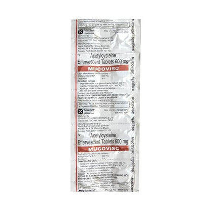 Mucovisc 600mg Tablet 10'S - Global Surgicals