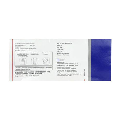 Mucovisc 600mg Tablet 10'S - Global Surgicals