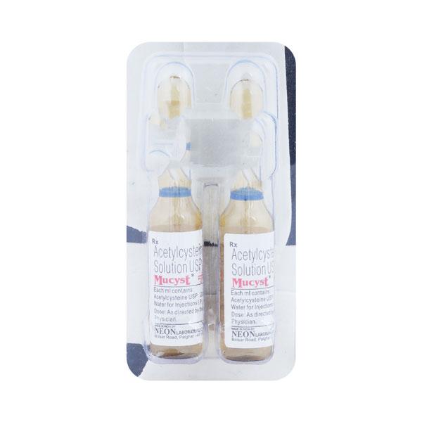 Mucyst 20% Solution 2ml - Global Surgicals