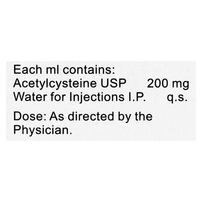 MUCYST 20% Solution 5ml - Global Surgicals