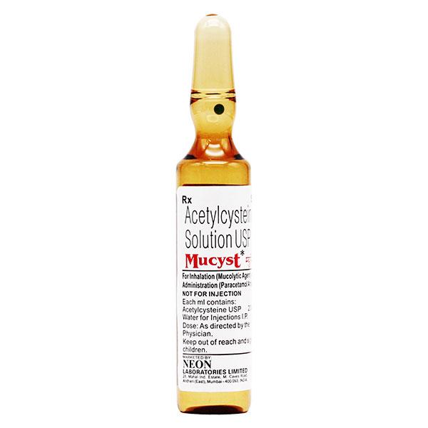 MUCYST 20% Solution 5ml - Global Surgicals