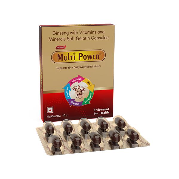 Multi Power Capsule 10's - Global Surgicals