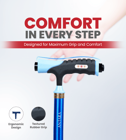 Multibase Flex Walking Stick - Global Surgicals