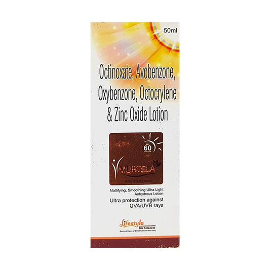 MURTELA ULTRA SPF 60 ANHYDROUS Lotion 50ml - Global Surgicals