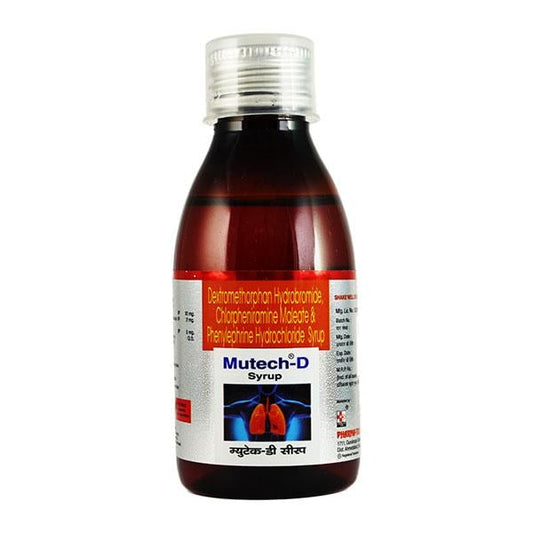 MUTECH D Syrup 100ml - Global Surgicals