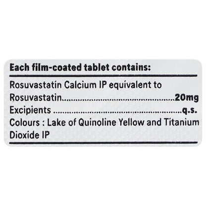 ROZAT 20 Tablet 15's
