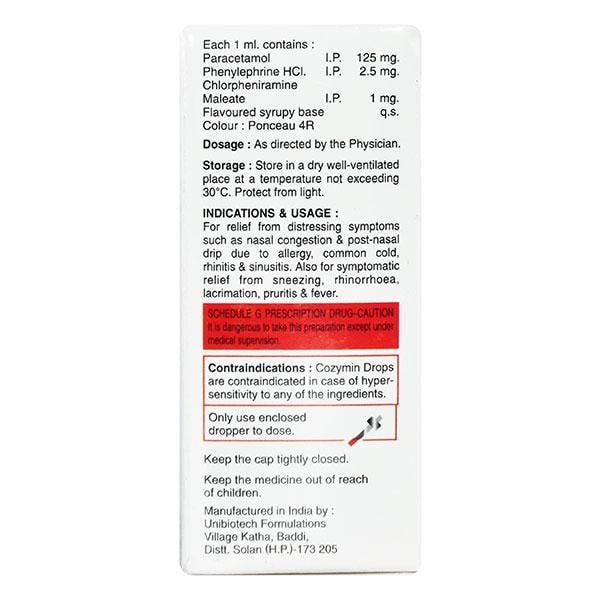 COZYMIN Drops 15ml