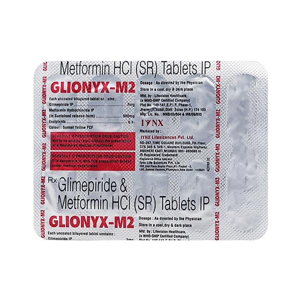 GLIONYX M2 Tablet 10's