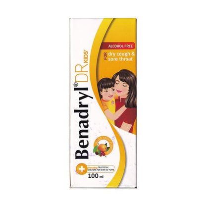 BENADRYL DR KIDS MIXED FRUIT FLAVOUR Syrup 100ml