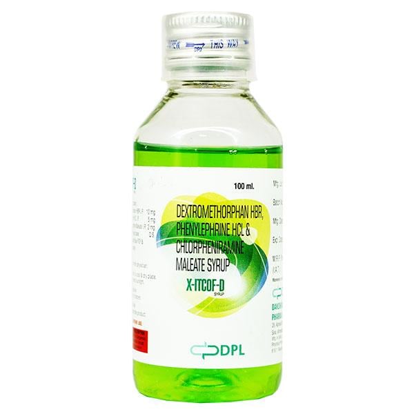 X ITCOF D Syrup 100ml