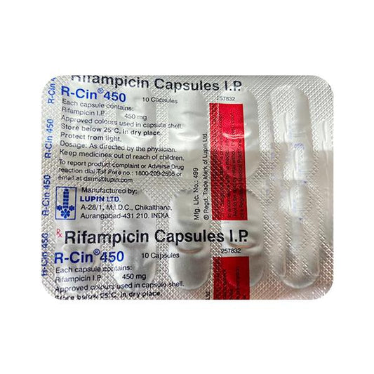 R CIN 450MG CAPSULE 10'S
