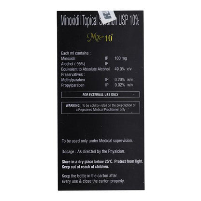 MX 10% Topical Solution 60ml - Global Surgicals