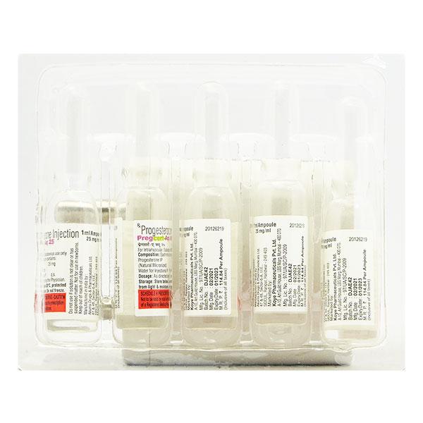 Pregcert AQ 25mg Injection 1ml