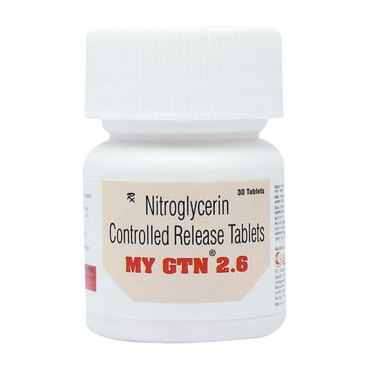 MY GTN 2.6 Tablet 30's - Global Surgicals