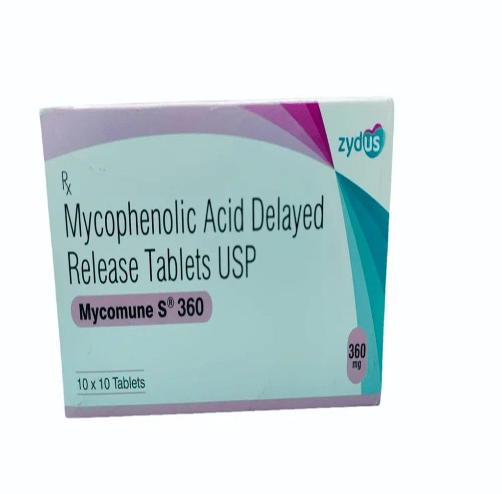 Mycomune S 360mg Tablet - Global Surgicals