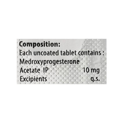 MYDROSTERONE 10 Tablet 10's - Global Surgicals