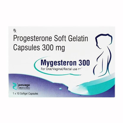 MYGESTERON 300 Capsule 10's - Global Surgicals