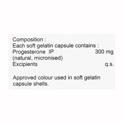 MYGESTERON 300 Capsule 10's - Global Surgicals