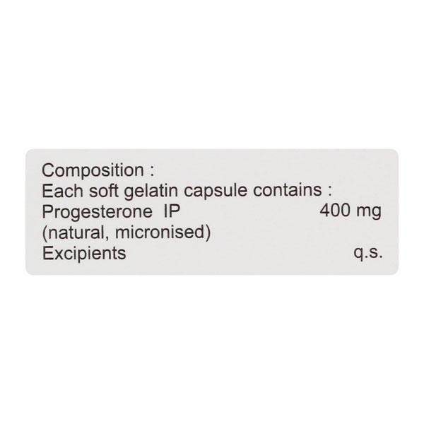 MYGESTERON 400 Capsule 10's - Global Surgicals
