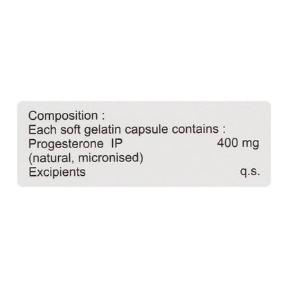 MYGESTERON 400 Capsule 10's - Global Surgicals
