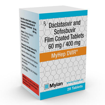 MYHEP DVIR 60/400 Tablet 28's - Global Surgicals
