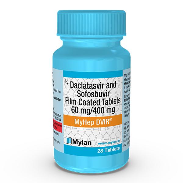 MYHEP DVIR 60/400 Tablet 28's - Global Surgicals
