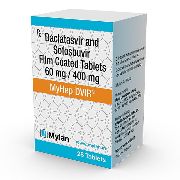 MYHEP DVIR 60/400 Tablet 28's - Global Surgicals