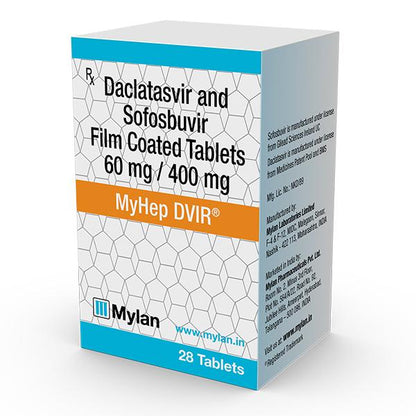 MYHEP DVIR 60/400 Tablet 28's - Global Surgicals