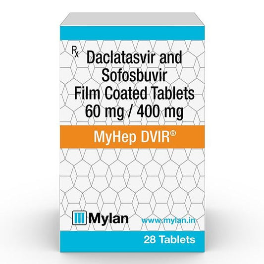 MYHEP DVIR 60/400 Tablet 28's - Global Surgicals