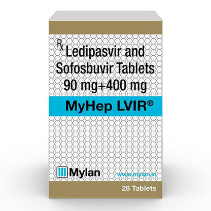 Myhep Lvir Tablet 28'S - Global Surgicals