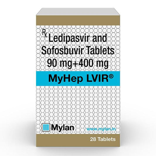 Myhep Lvir Tablet 28'S - Global Surgicals