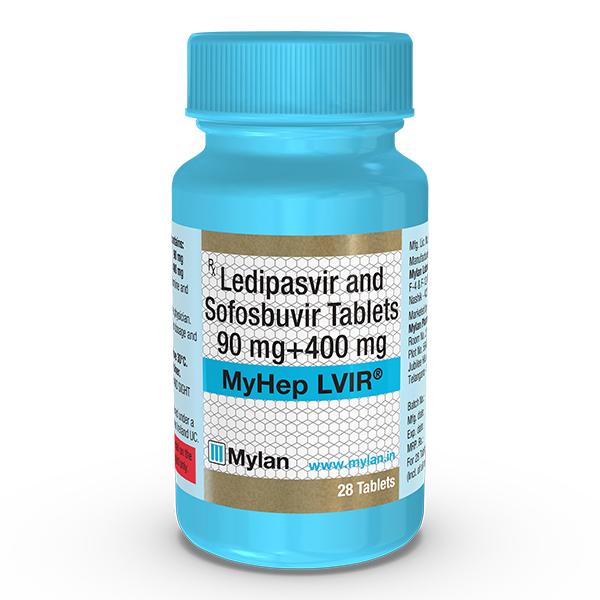 Myhep Lvir Tablet 28'S - Global Surgicals