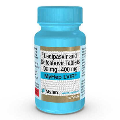 Myhep Lvir Tablet 28'S - Global Surgicals