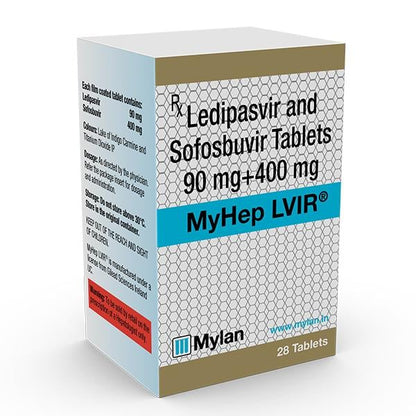 Myhep Lvir Tablet 28'S - Global Surgicals