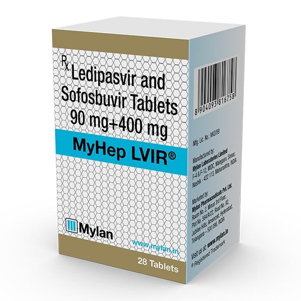 Myhep Lvir Tablet 28'S - Global Surgicals