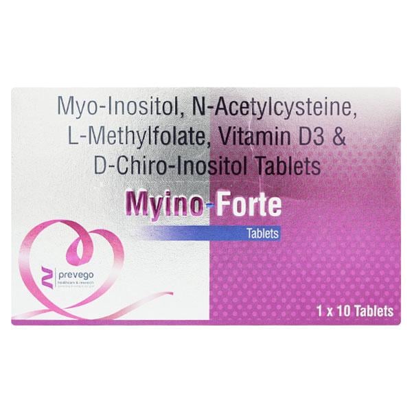MYINO FORTE Tablet 10's - Global Surgicals