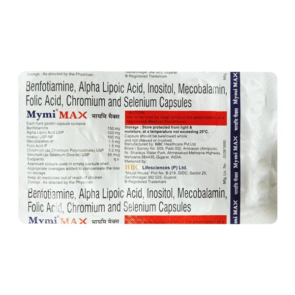 MYMI MAX Capsule 10's - Global Surgicals