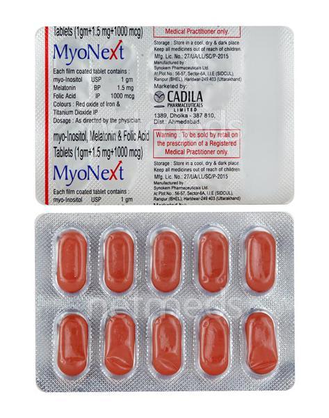 Myonext Tablet 10'S - Global Surgicals