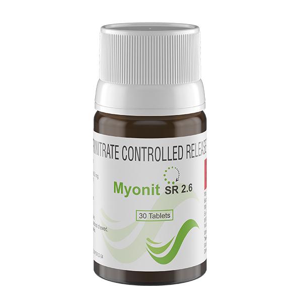 Myonit SR 2.6mg Tablet 30'S - Global Surgicals