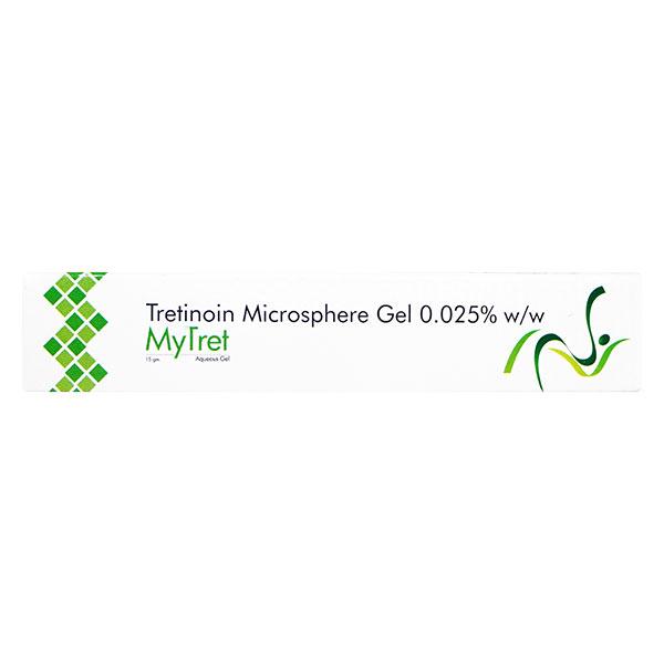 MYTRET 0.025% Gel 15gm - Global Surgicals