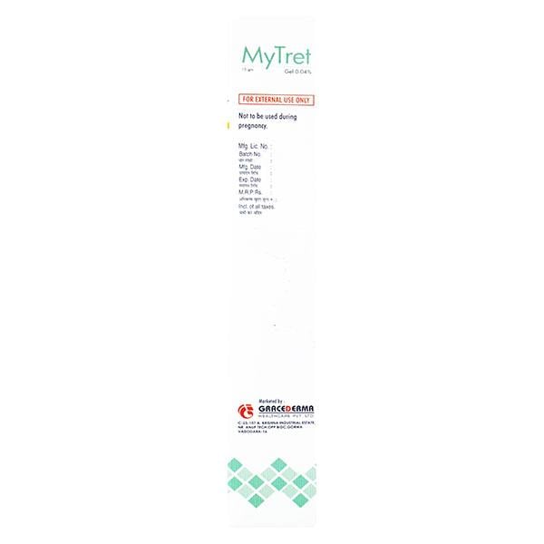 MYTRET 0.04% Gel 15gm - Global Surgicals