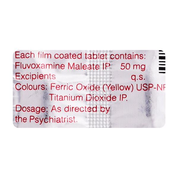 Fluvoxin 50mg Tablet 10'S