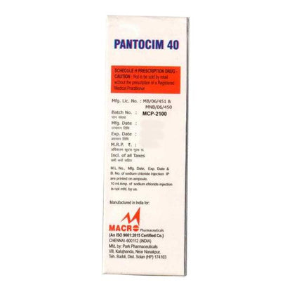 PANTOCIM 40 Injection 1's