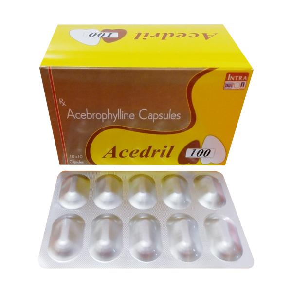 ACEDRIL 100mg Capsule 10's