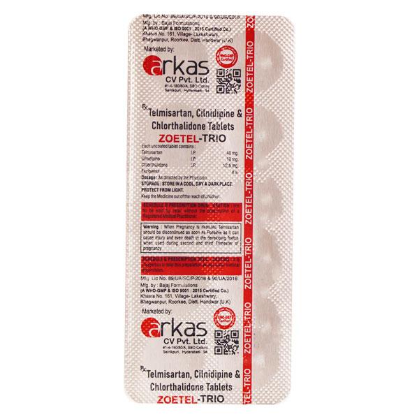 ZOETEL TRIO Tablet 10's