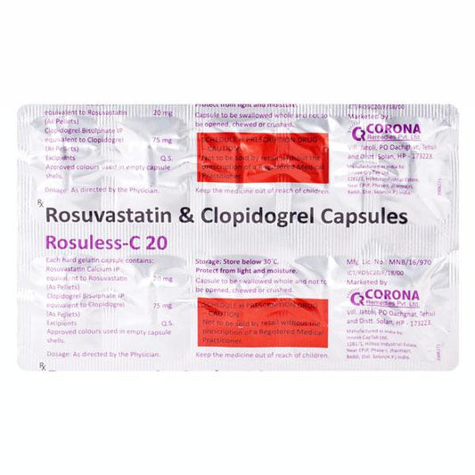 ROSULESS C 20mg Capsule 10's
