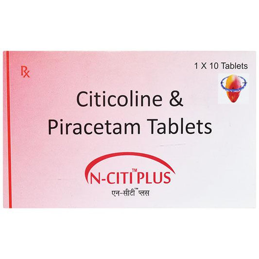 N Citi Plus 500/800mg Tablet 10'S - Global Surgicals