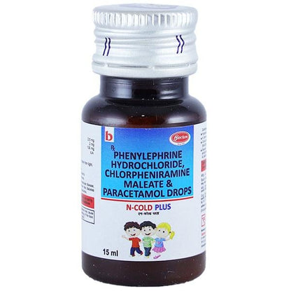 N COLD PLUS Oral Drops 15ml - Global Surgicals