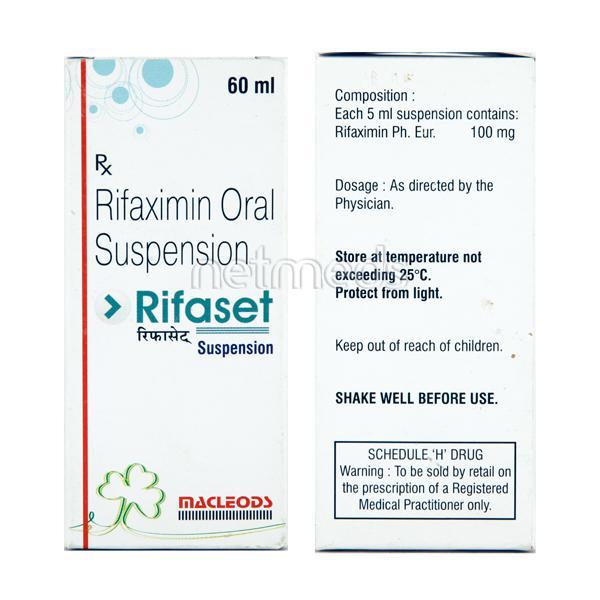 Rifaset 100mg Suspension 60ml